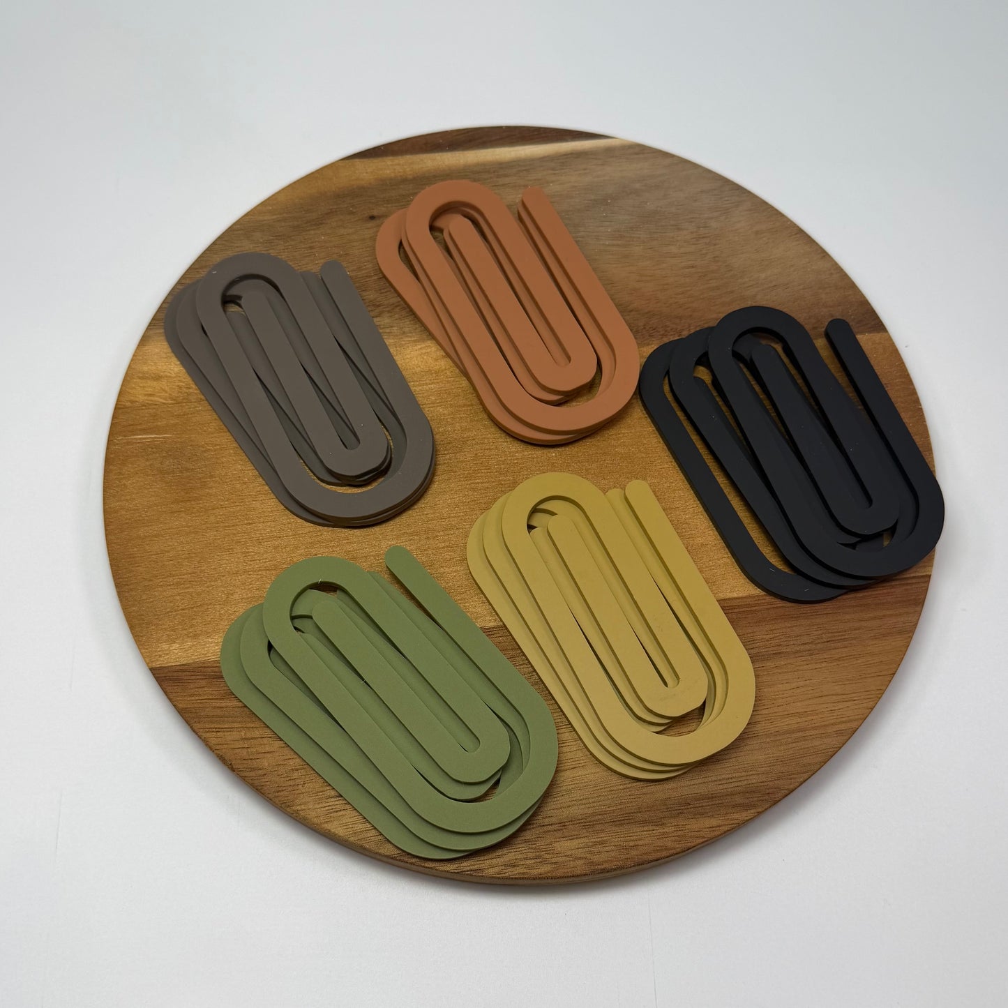 Terracotta Oversized Paperclip