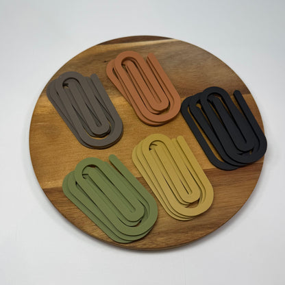 Terracotta Oversized Paperclip