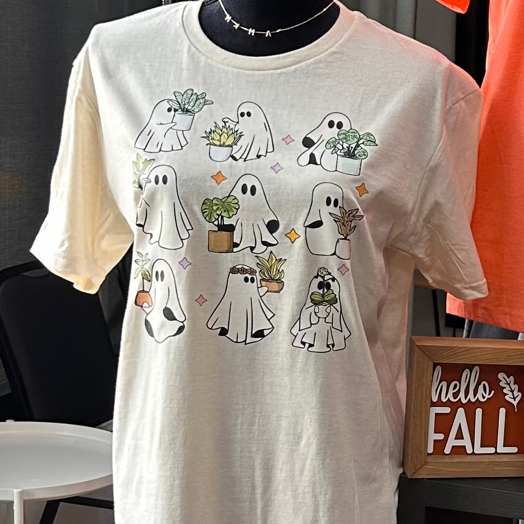 Ghosts w.Plants - Tee