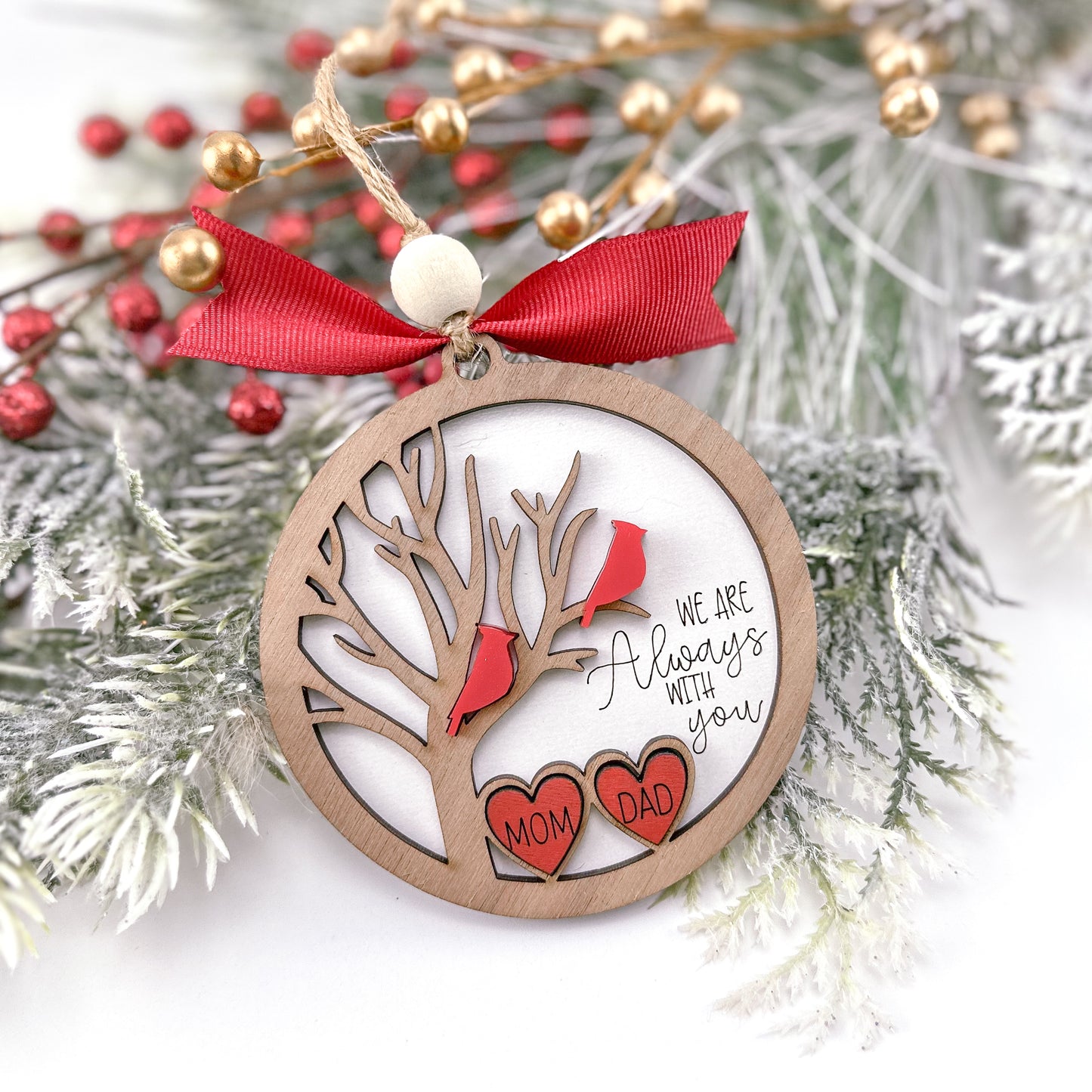 Cardinal Memory Ornament