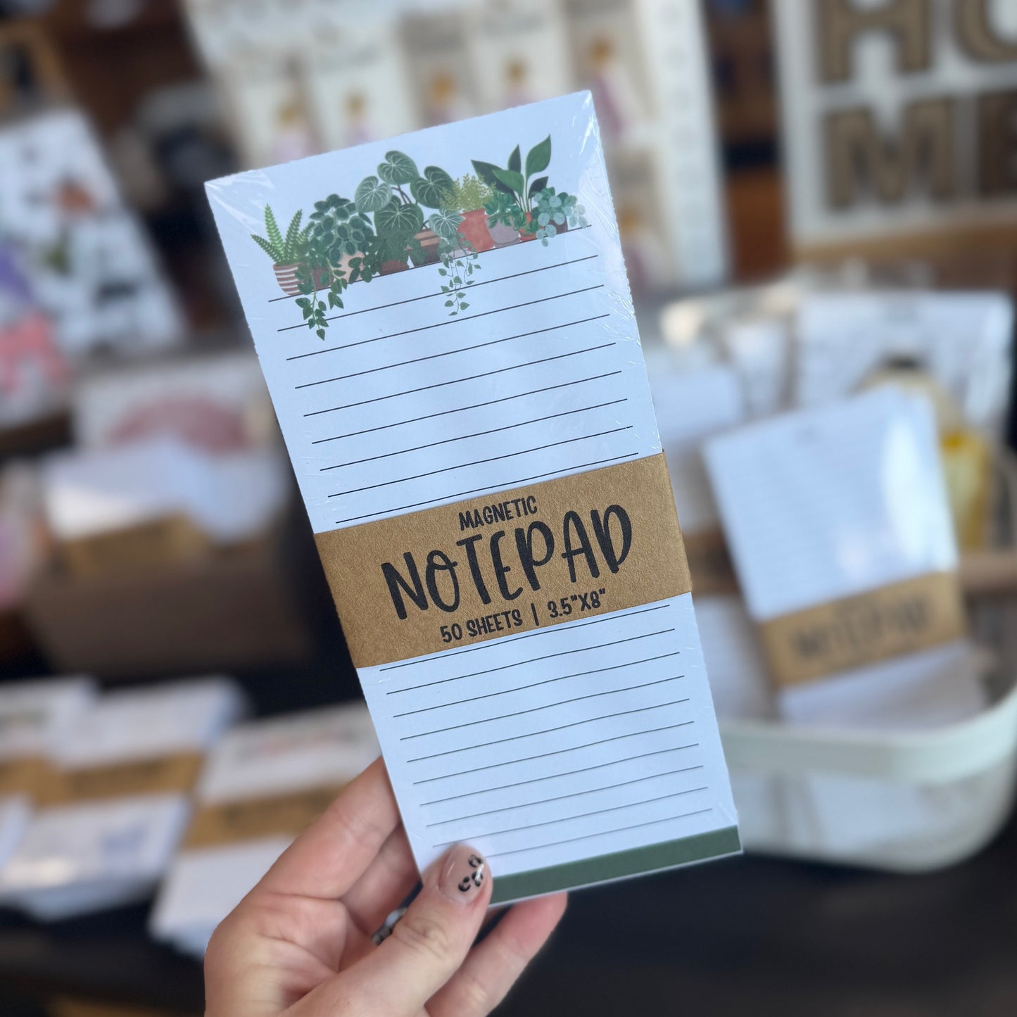 Plants - Magnetic Notepad