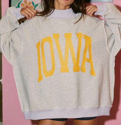 Reversible Iowa sweatshirt