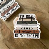 Read to Escape - Sticker