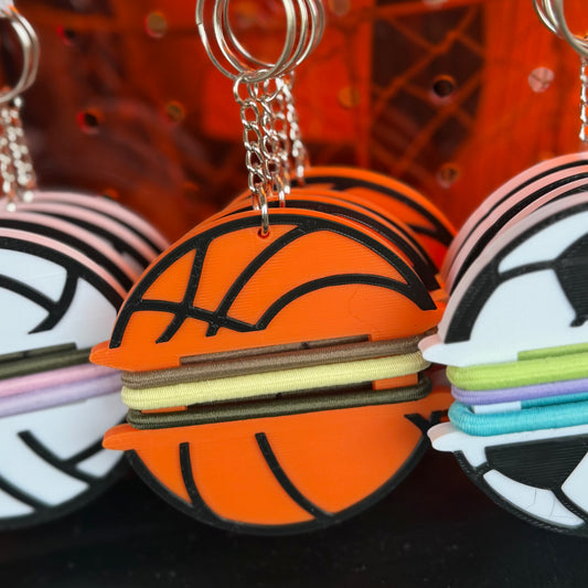 Basketball - Hair Tie Holder