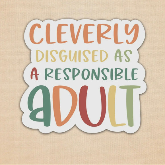 Cleaverly Disguised - Sticker
