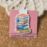Stack of Books - Magnetic Bookmark