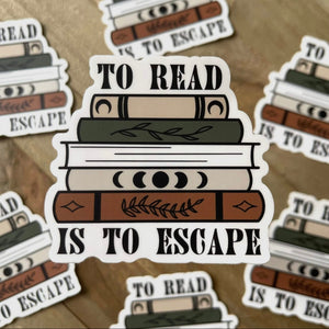 Read to Escape - Sticker