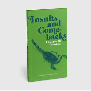 Insults & Comebacks - Book