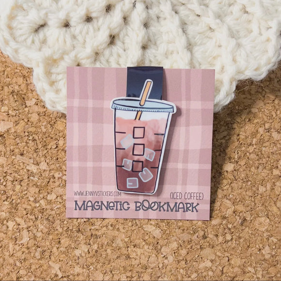 Iced Coffee - Magnetic Bookmark