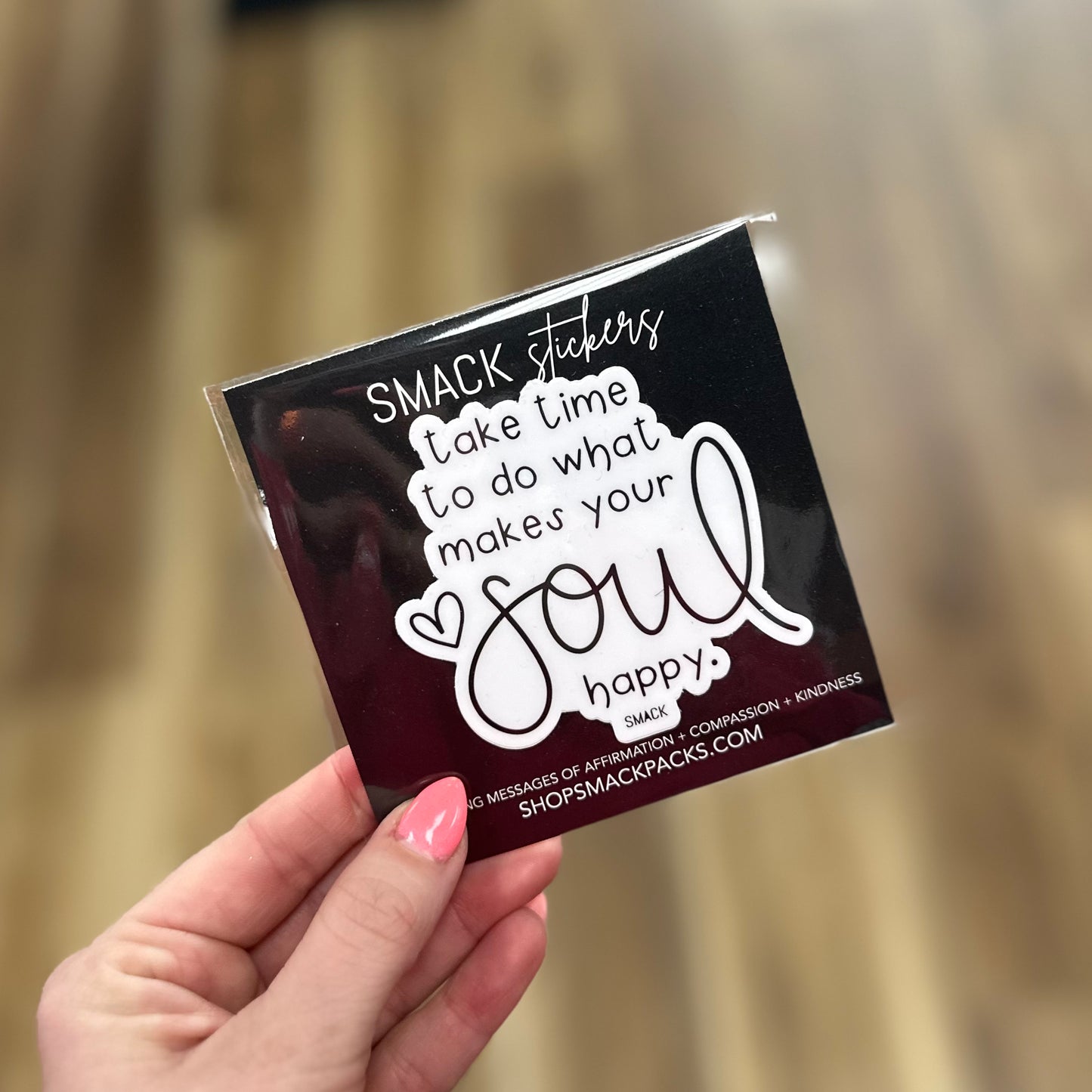 SMACK Sticker - Take Time