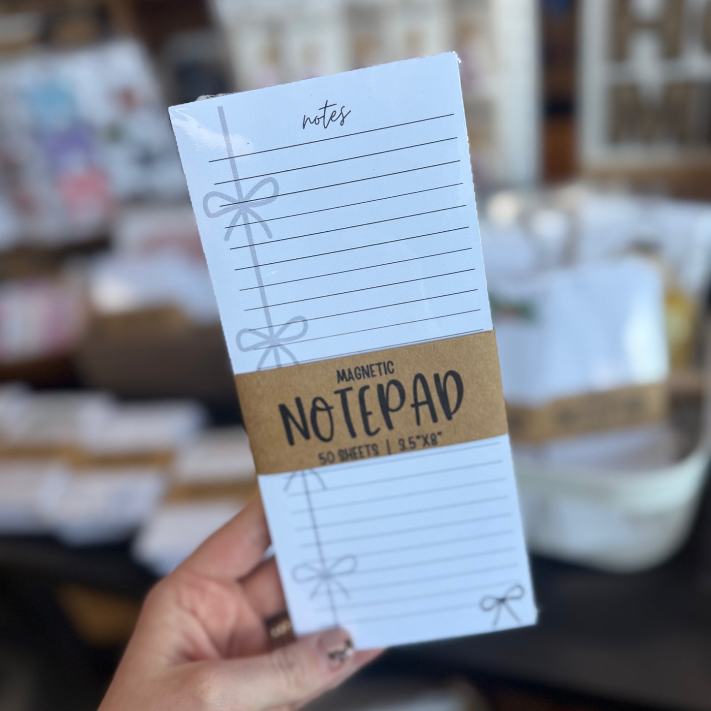 Bows - Magnetic Notepad