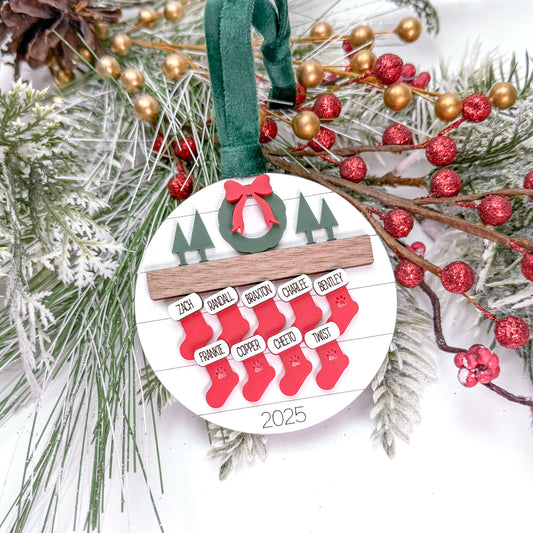 Mantle Family Ornament