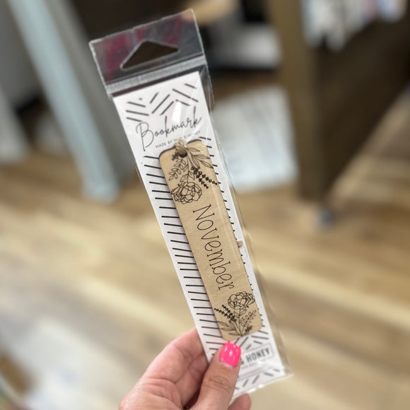 November Birthflower - Bookmark