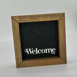 Welcome - Square Sign