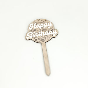 Happy Birthday - Plant Stake