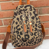 Leopard Backpack Bag