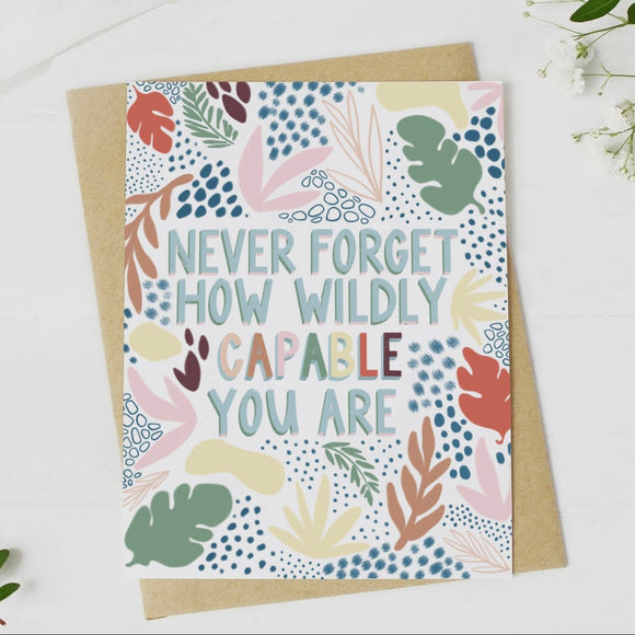 Never Forget  - Greeting Card