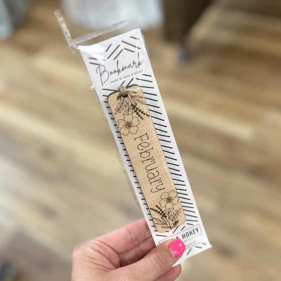 February Birthflower - Bookmark