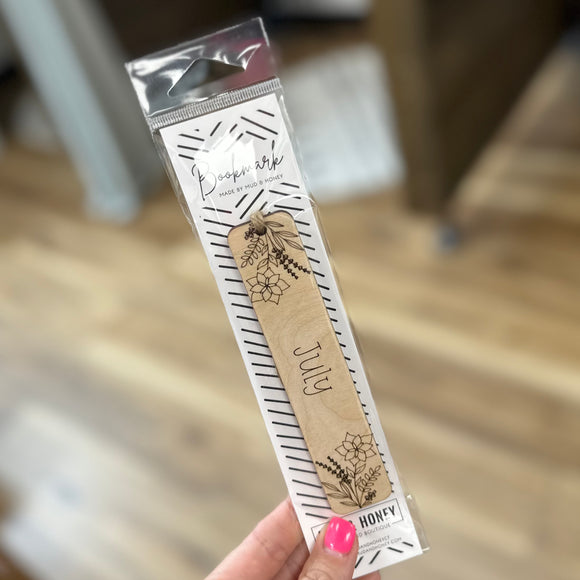 July Birthflower - Bookmark