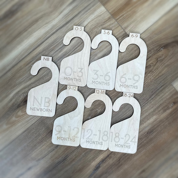 Baby Closet Dividers w/Tabs