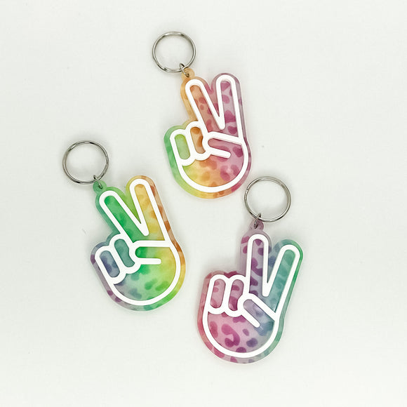 Peace - Acrylic Keychain