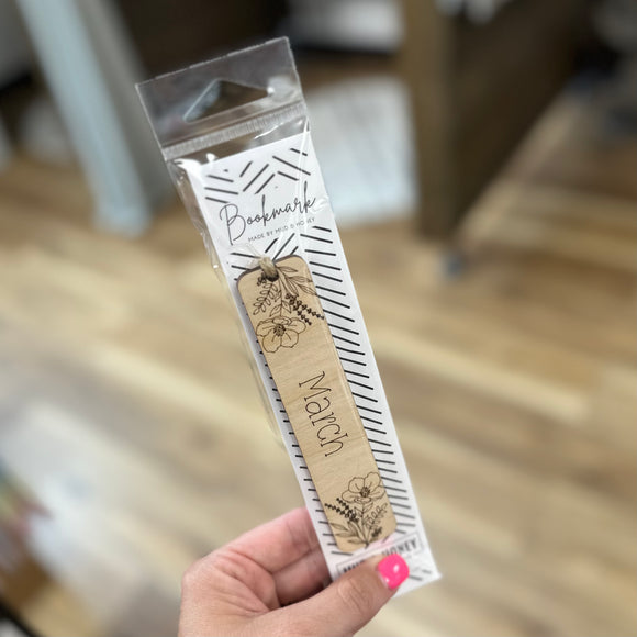 March Birthflower - Bookmark