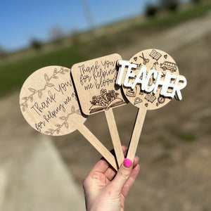 Teacher - Plant Stake