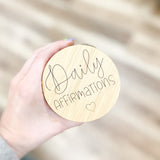 Daily Affirmations - Activity Jar