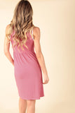 Red Pinstripe Dress