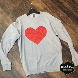 Red Heart Sweatshirt