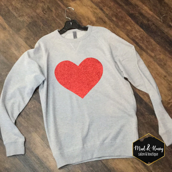 Red Heart Sweatshirt