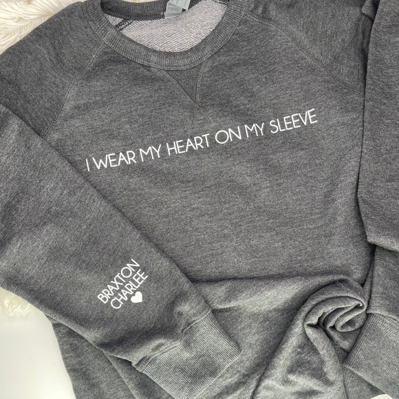Personalized Name Sleeve Sweatshirt - Made-to-Order