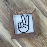 Peace - Square Sign