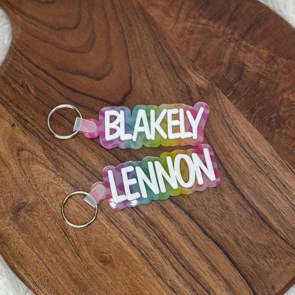 Personalized Acrylic Keychain