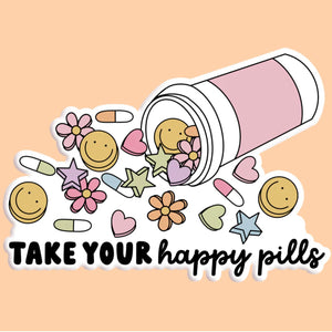 Happy Pills - Sticker