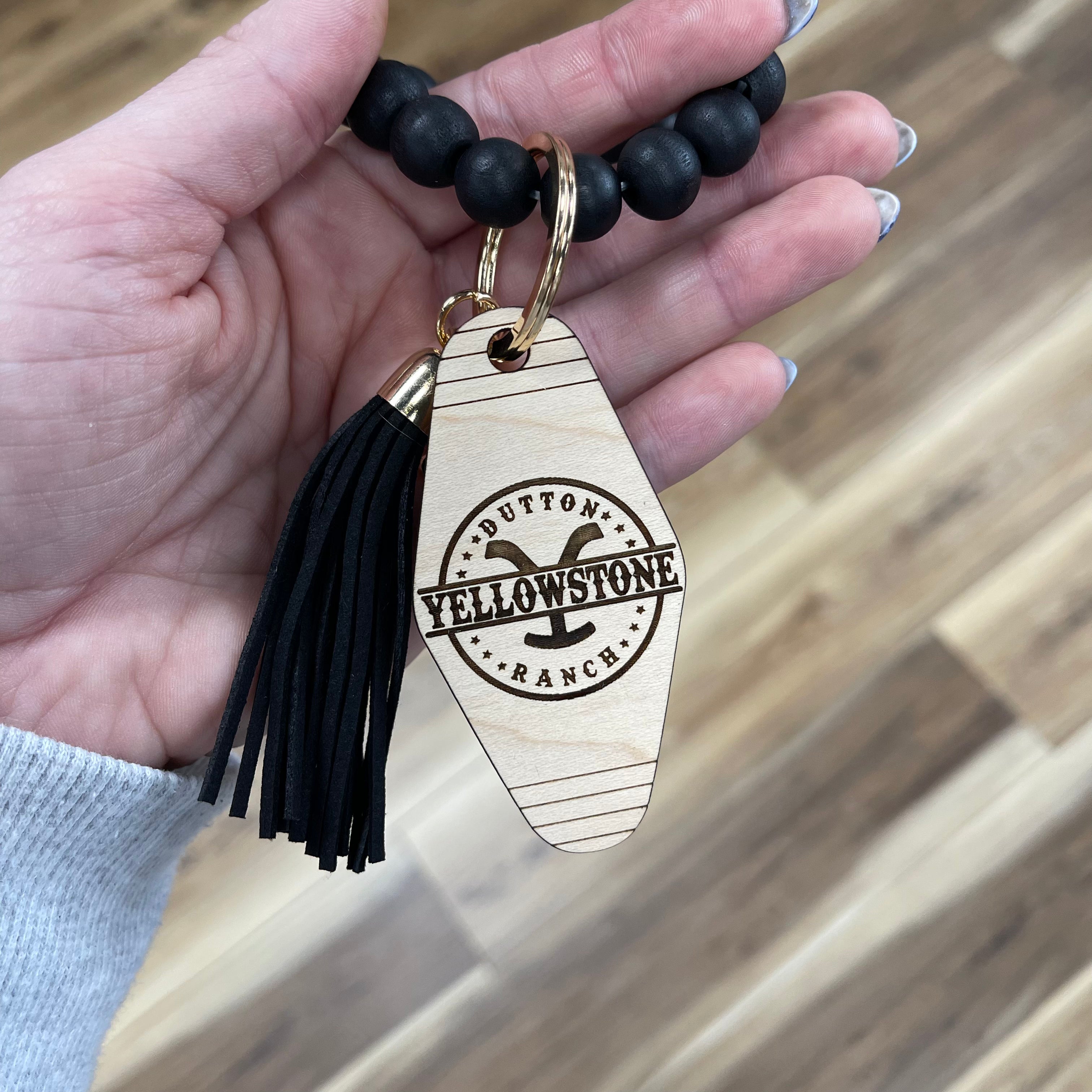 Yellowstone - Motel Keychain – Mud & Honey - Salon & Boutique