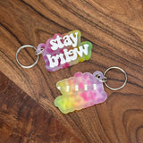 Stay Weird - Acrylic Keychain