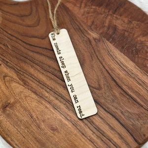 Who Needs Sleep - Bookmark