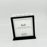 Acrylic Drop In Frame - Black