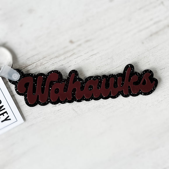 Wahawks - Acrylic Keychain