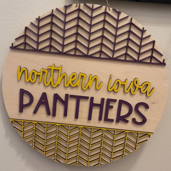 Panthers -  Door Hanger
