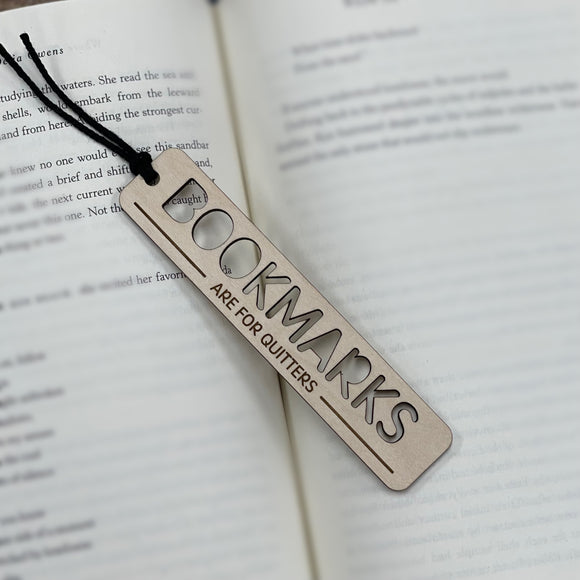 Quitters - Bookmark