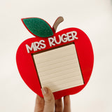 Personalized Teacher Sticky Note Holder