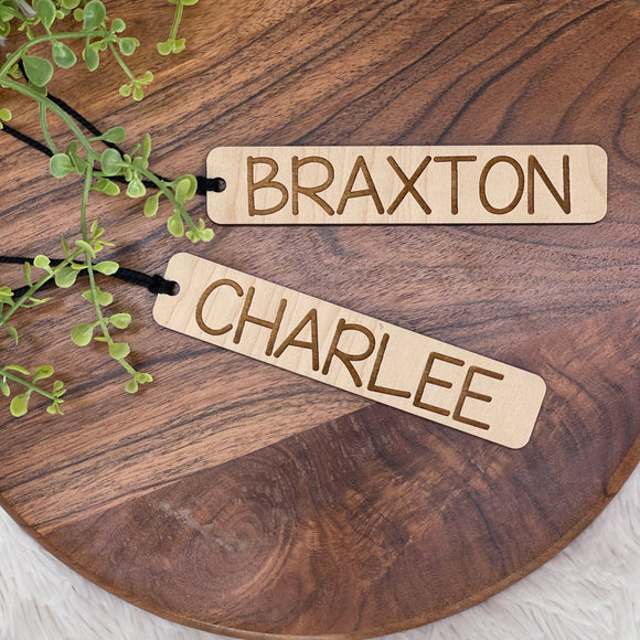 Personalized Name - Bookmark