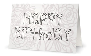 Happy Birthday - Greeting Card